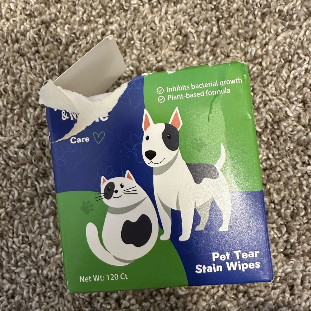 Pet Tear Stain Wipes